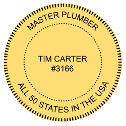 tim carter master plumber seal