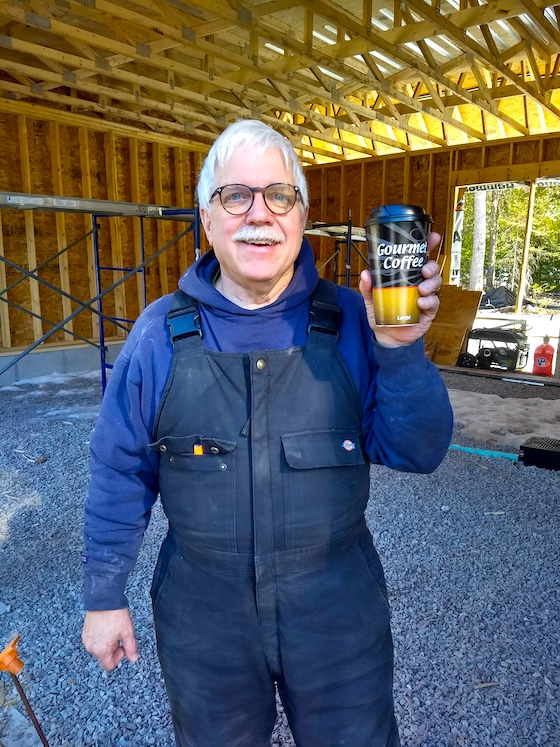 tim carter master plumber at bar harbor job site